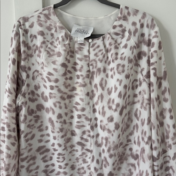 Anthropologie Felix Tunic swing Dress by Mare Mare leopard print Anthropologie L - Picture 4 of 14